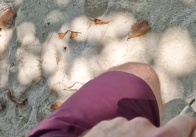 Jerking and Cumming on a Carribean Island