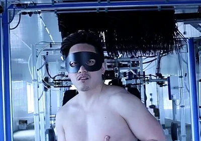 Jerk off and Cum at a Construction Site for a Car Wash