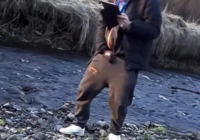 Chasing My in Nature in Winter