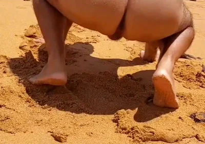 Ladysilva Hot Ass on the Beach
