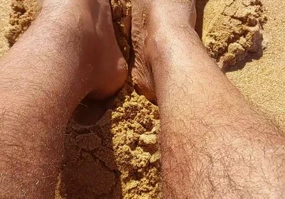 Ladysilva on the Beach in Panties