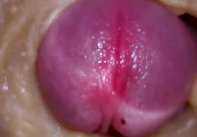 Extreme Close up! Injecting a Large Dose of Sperm Pussy Toy Camera 4K