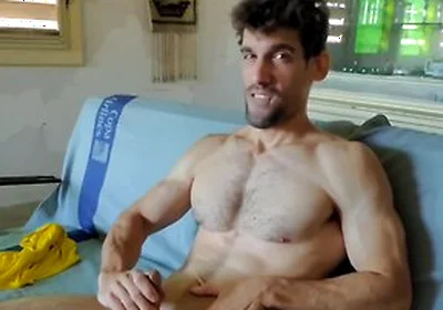 Muscle Daddy In I Like To Look At My Boner In Gray Briefs
