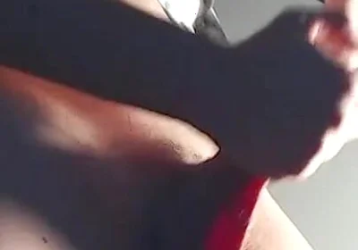 Giant Man Masturbates From the Top