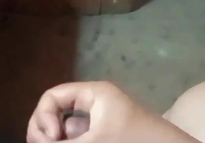 Chubby Daddy Teasing Himself Until Release