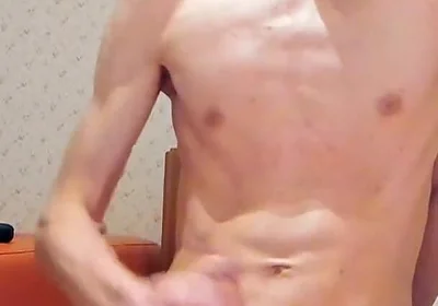 Very Handsome Guy Gets an Incredible Orgasm