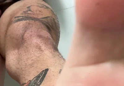 Giant Demon Devours Tiny Human