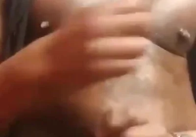 Black Muscle Prolonged Tit Play Wank & Cum Session.