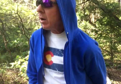 Adam Kaye Jacks off in the Mountains