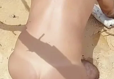 Ladysilva Found a Dick on the Beach to Fuck His Hot Tan Ass