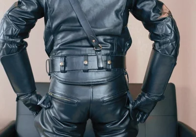 Leather Uniform Close up [alternate Take]