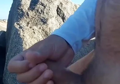 Ladysilva Showing My Dick on the Beach