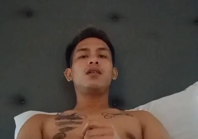 Sexy Asian Guy Hotel Wanking