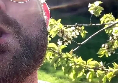 Smoking My Cigar Outdoors in the Summer Heat