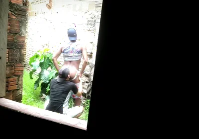 Delivery Man Followed Customer to an Abandoned Lot to Give His Ass Very Hot Outdoors and Without a Condom - Part 2