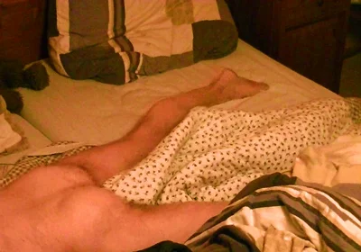 Naked Bed Hump Masturbation