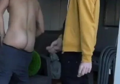 A sexy young Latino twink fucked outdoor by Jimy Fix