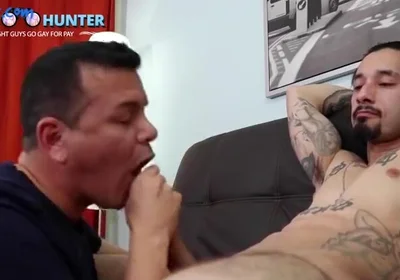 Mexican big hot cock sucking
