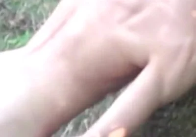 Twink fucked sexy straight boy in cruising forest outdoor