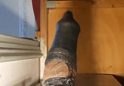 Dildo Diameters 10cm in Dilated Ass