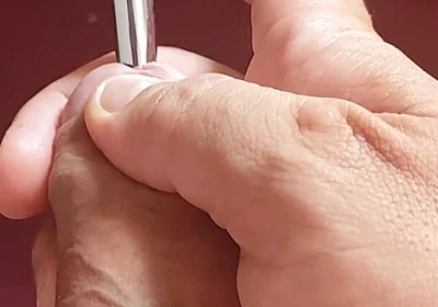 Sounding Strong the Foreskin Between the Trembling Glans.