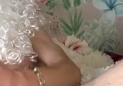 Teen Santa Jerks off and Cum Profusely