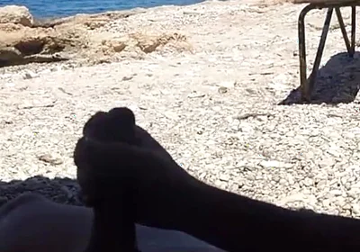 Masturbation on The Beach