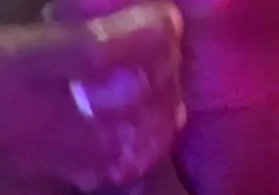 Stroking My Big Black Cock Massive Cumshot