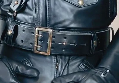 Leather Uniform Close up [alternate Take]