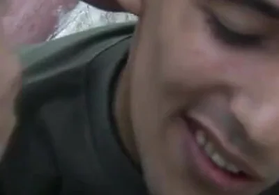 Twink fucked outdoor by military boy in unjiform