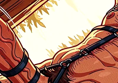 Kinky Gay Men in Harness