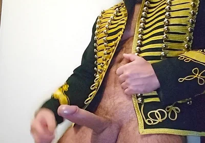 Daddy Huge Cock Masturbating