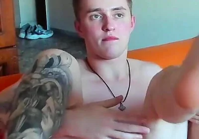 Sweet Guys Show Their Feet